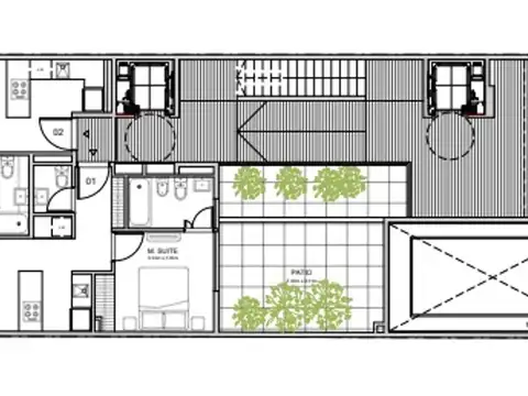 Charcas 4653 , Piso pb1