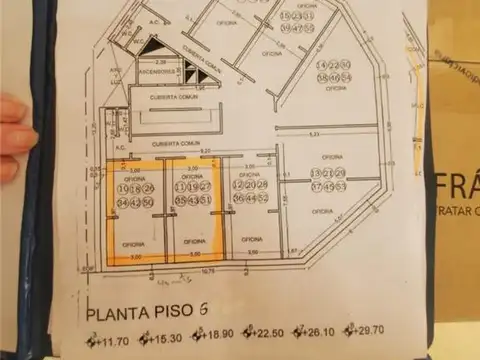 Oficina en Alquiler al Norte