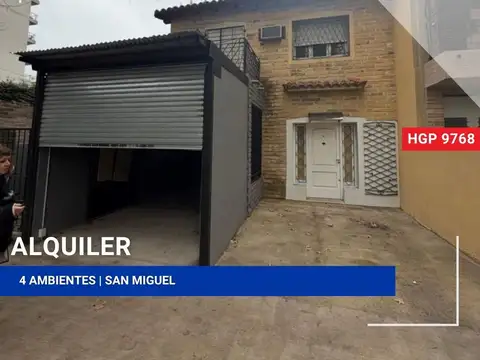 Casa en Alquiler en San Miguel, Partido de San Miguel