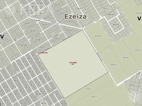 Venta de Campo de 42 hectáreas en Ezeiza