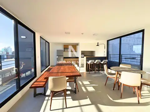Excelente Apartamento de 1 Dormitorio con Gran Patio a Estrenar en Punta Carretas.