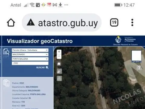Terreno en Punta Ballena, Club del Lago