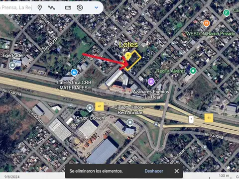 VENTA DE TERRENOS EN LA REJA, MORENO (GBA OESTE)