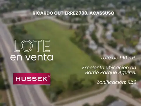 Terreno en Venta en Acassuso, Partido de San Isidro