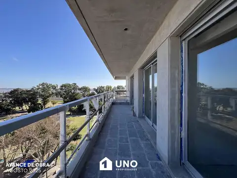 Av. Rivadavia y Alvear Bis - Dpto de 2 Dormitorios Externo con Vista al Río.