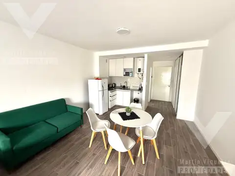 Departamento en alquiler totalmente equipado en Maipú y Corrientes.