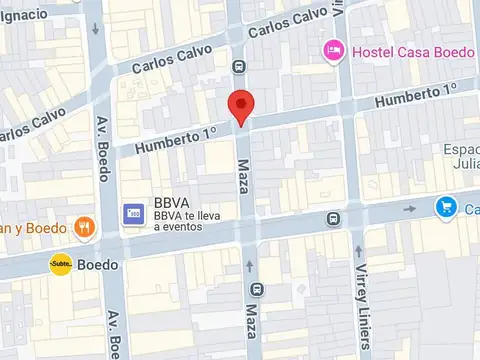 Humberto Primo e/ Maza y Avenida Boedo