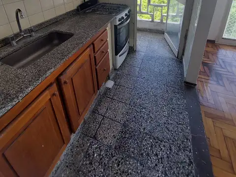 Departamento 2 ambientes con 1 baño