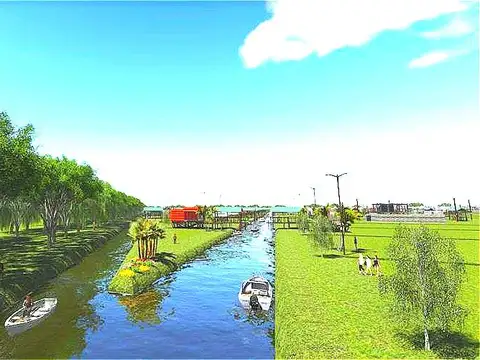 LOTE VENTA ISLA DELTA ESCRITURADO GUAYRACA 1200 M2 20 POR 60