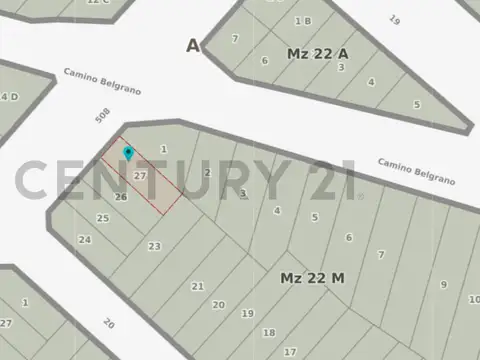 LAVADERO COCHERA LOTE EN VENTA BELGRANO Y 508 GONNET EXELENTE UBICACION 10X30