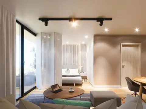 Departamento 2 ambientes con 1 baño
