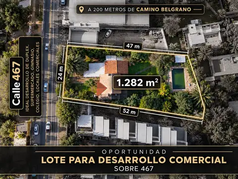 Calle 467 entre 24 y 26