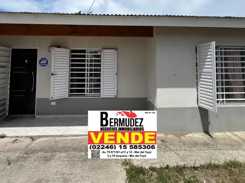Venta Chalet 3 Ambientes A Mts Del Mar En Mar Del Tuyu Calle 84 Entre 1 Y 2