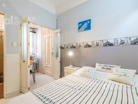 Monoambiente en alquiler temporario  monserrat