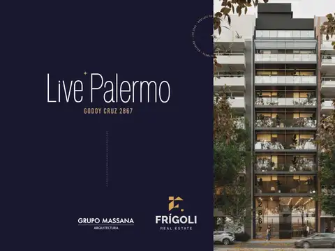 LIVE PALERMO | Depto Venta | Mono - Estudio 2º Piso | Palermo | Frente