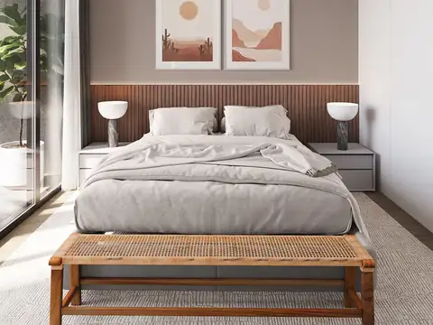 Departamento 2 ambientes con 1 baño