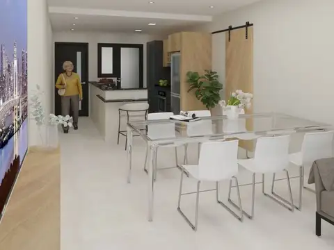 Departamento en Venta de 1 dormitorio