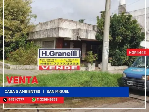 Casa - Venta - Argentina, San Miguel - Cesar H. Malnatti 1055