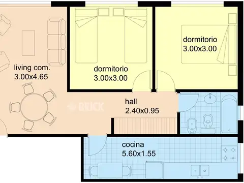 WASHINGTON Y MONROE 6°