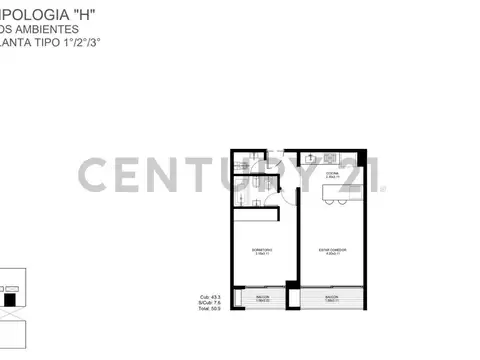 Departamento de pozo en Tigre con financiacion