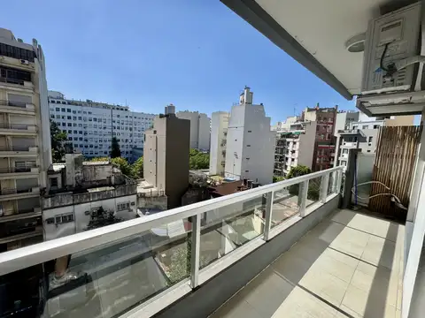 CON COCHERA CUBIERTA 2 AMBIENTES BALCON CORRIDO SEGURIDAD 24 AMENITIES