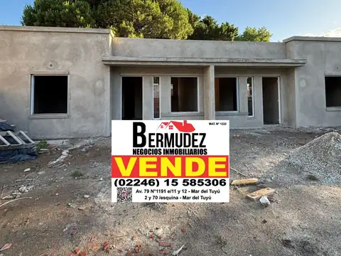 Venta Chalet 3 Amb En Construcción Av 94 Entre 11 Y 12 Mar Del Tuyu