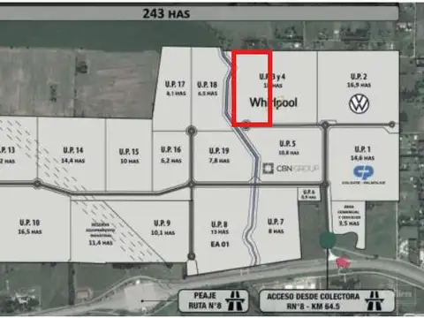 Terreno Industrial en Venta