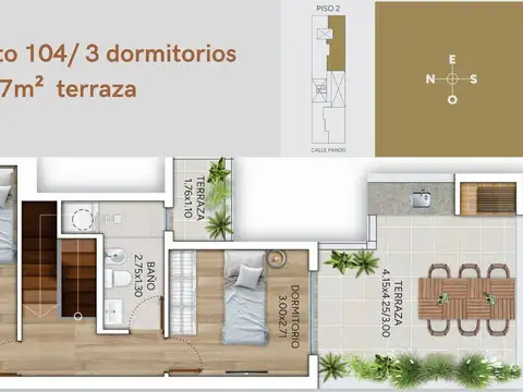 Casa en Venta de 3 dormitorios