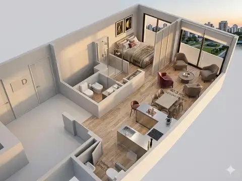 Venta Almagro: monoambiente Divisible en Pozo, Efectivo 50%   Financiación Flexible a Largo Plazo.
