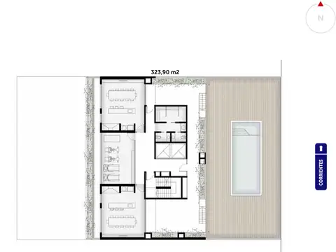 Corrientes 100, Piso 01