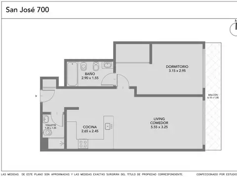 Departamento en Venta en Monserrat, USD 121.000