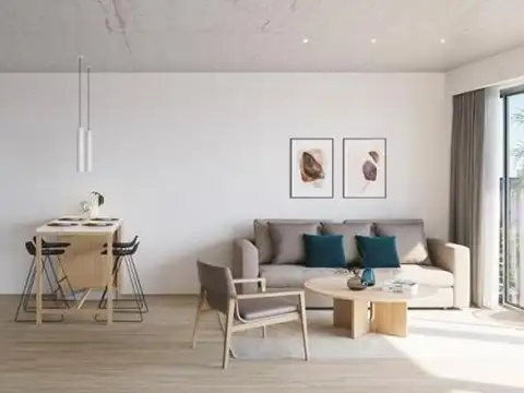 Departamento 3 ambientes con 2 baños
