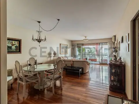 Departamento 3 amb al frente Palermo Botanico con cochera, baulera  y dependencia