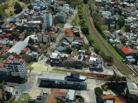 Departamento dos ambientes en construcción, Coghlan, con terraza, y solarium.