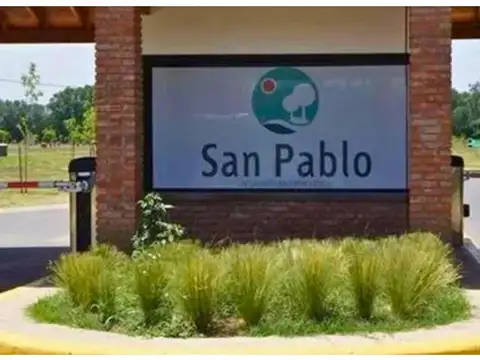 MMC.OPORTUNIDAD! Lote en venta en Barrio San Pablo, Pilar