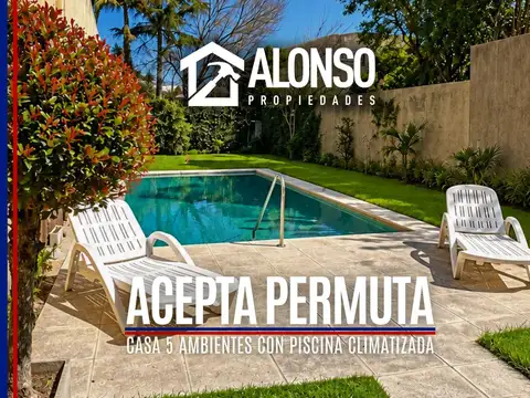 CASA 5 AMBIENTES CON PISCINA EN VENTA EN LANÚS