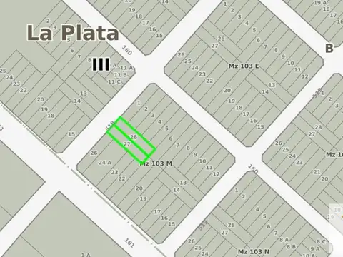 Terreno en Venta en Melchor Romero, USD 55.000