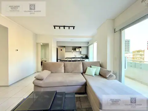 Departamento 2 ambientes con 2 baños