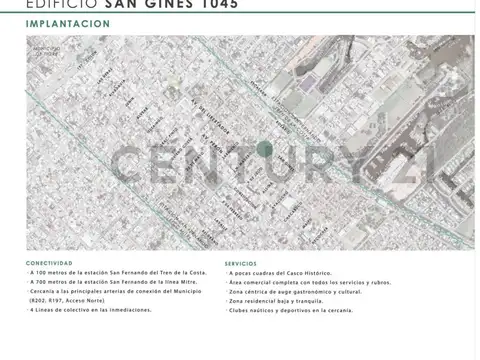 San Gines 1000, Piso 0