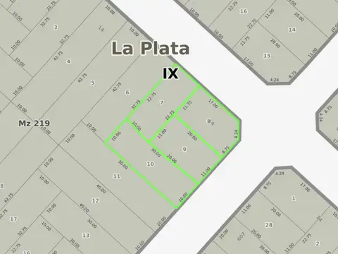 VENTA TERRENOS BARRIO AEROPUERTO, LA PLATA