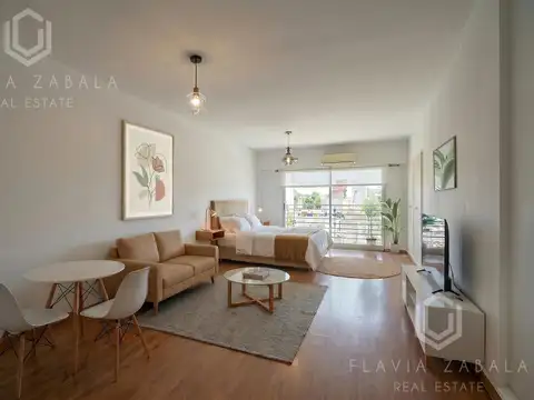Venta monoambiente con balcón, pileta-sum-landry en Villa Ortuzar