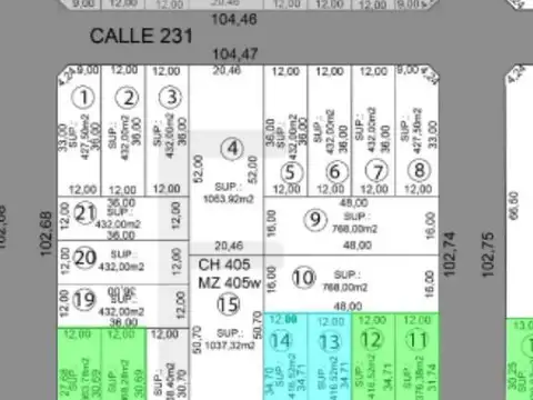 Terreno en Venta en Lisandro Olmos Etcheverry, USD 18.000