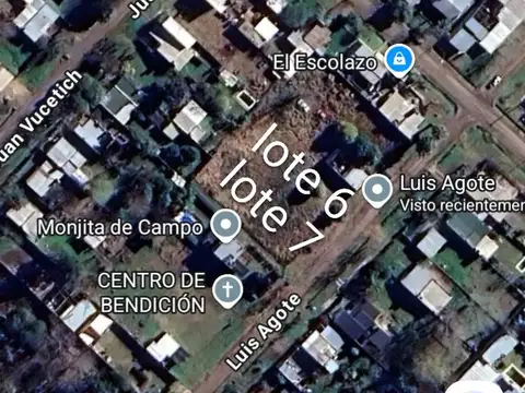 LOTE en  RECREO,  BARRIO LAS MERCEDES