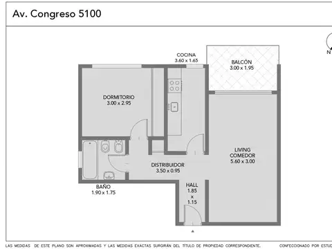 Departamento en Venta con 1 cocheras