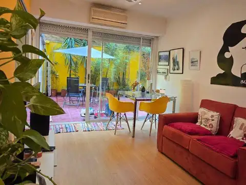 Departamento 2 ambientes con 1 baño