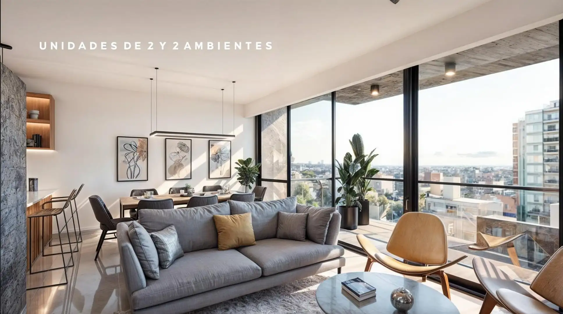 Departamento de 3 ambientes en pozo