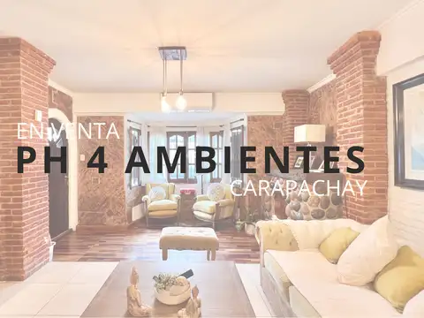 VENTA PH TIPO CASA 4 AMBIENTES CARAPACHAY