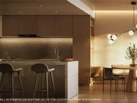 2 Ambientes Contrafrente con Vista Noreste 45,97 m² + Piscina en Terraza – By Arq. Carlos Ott – Live SoHo Palermo