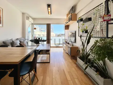 Departamento 2 ambientes con 1 baño