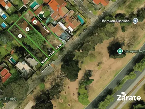 Venta de Terreno en Martinez 500 m2 